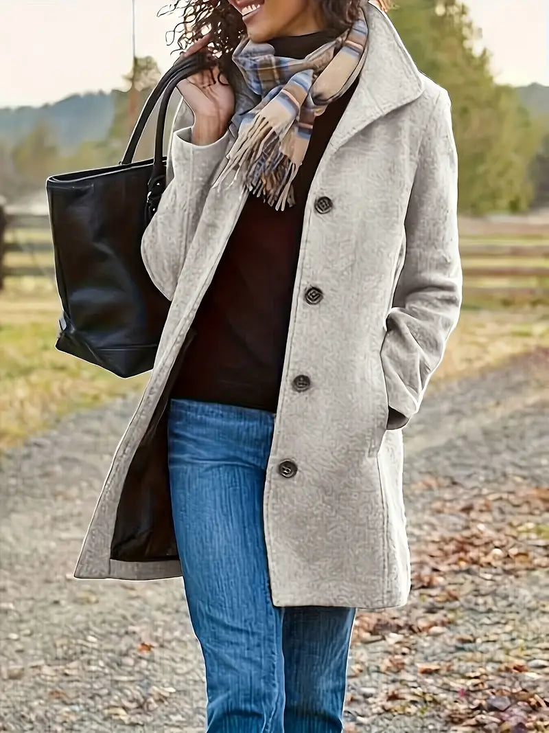 Brianna Manteau Femme Manteau d’Hiver Élégant avec Doublure Chaude & Coupe Féminine, vue 2