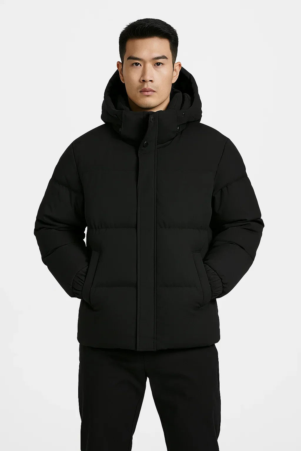 Zian Veste Homme Matelassée Modèle Léger avec Fermeture Zippée & Poches Latérales