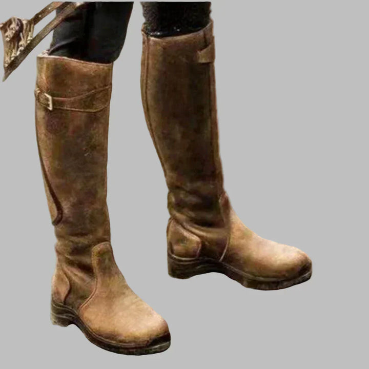 Rosalie Bottes Orthopédiques en Cuir Premium pour Femme
