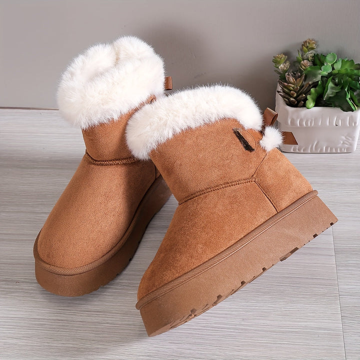 Zainab Bottes Hiver Femme Doublure Thermique Chaude & Semelle Antidérapante Confortable, vue 7