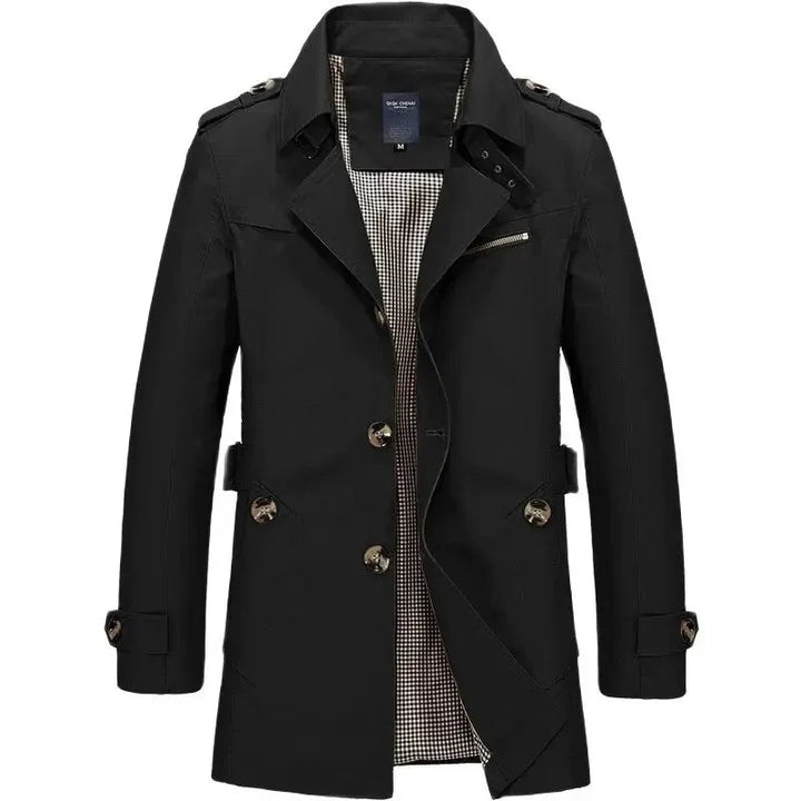 Veste d’Hiver Décontractée pour Homme Baron Style Mi-Long, Chaud et Raffiné, vue 5