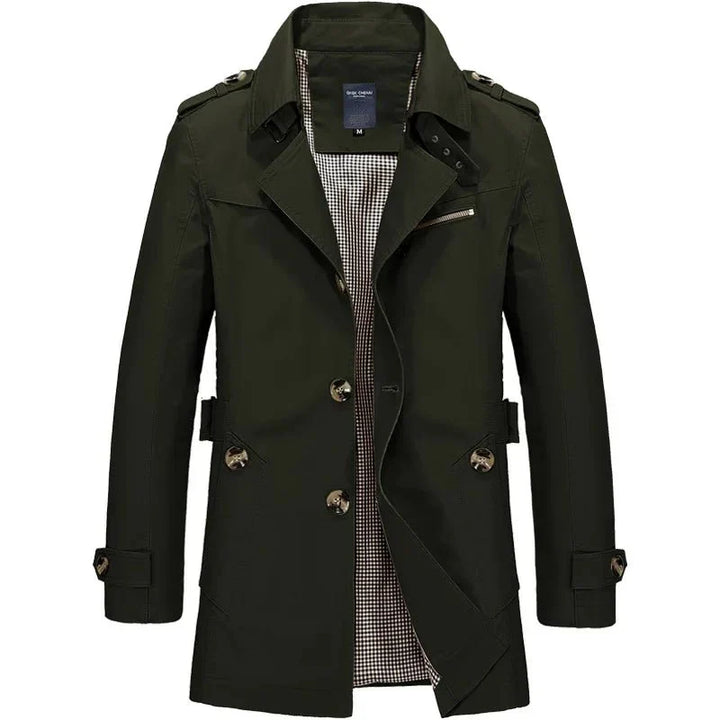 Veste d’Hiver Décontractée pour Homme Baron Style Mi-Long, Chaud et Raffiné, vue 3