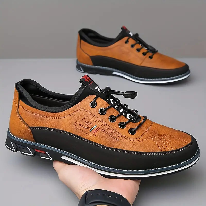 Men's Leather Oxford Shoes – Ultra-Lightweight and Comfortable Classic Sneakers