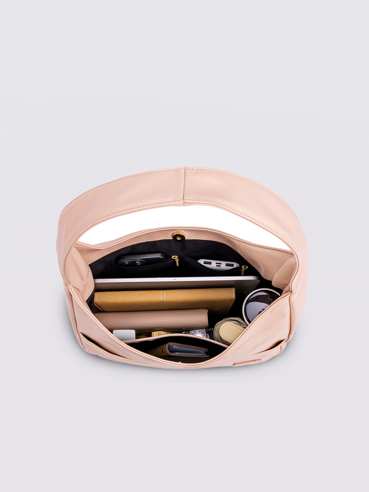 Luciana Sac Femme Épaule Vegan Hobo Minimaliste Élégant & Spacieux 13", vue 56