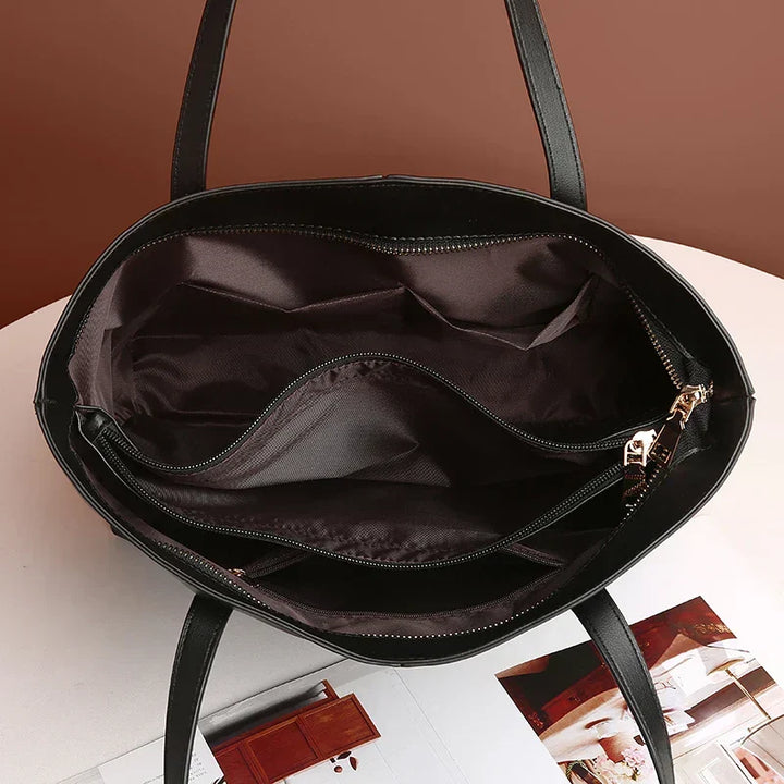 Mara Sac à Bandoulière Femme Élégant en Cuir PU avec Design Moderne et Intérieur Spacieux, vue 5