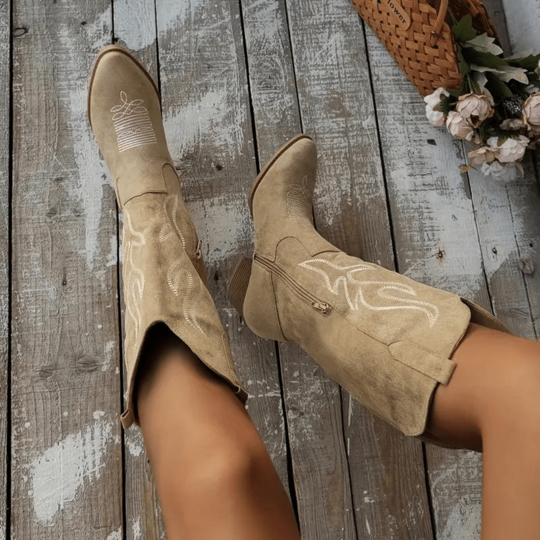 Sloan Bottes Cowboy Femme Style Western Traditionnel & Confort Durable