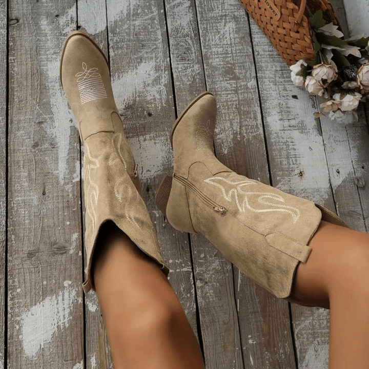 Sloan Bottes Cowboy Femme Style Western Traditionnel & Confort Durable