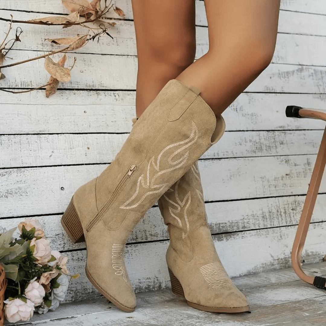 Sloan Bottes Cowboy Femme Style Western Traditionnel & Confort Durable, vue 3