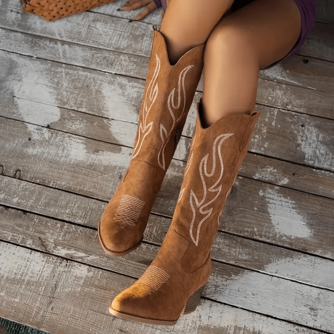 Sloan Bottes Cowboy Femme Style Western Traditionnel & Confort Durable, vue 4