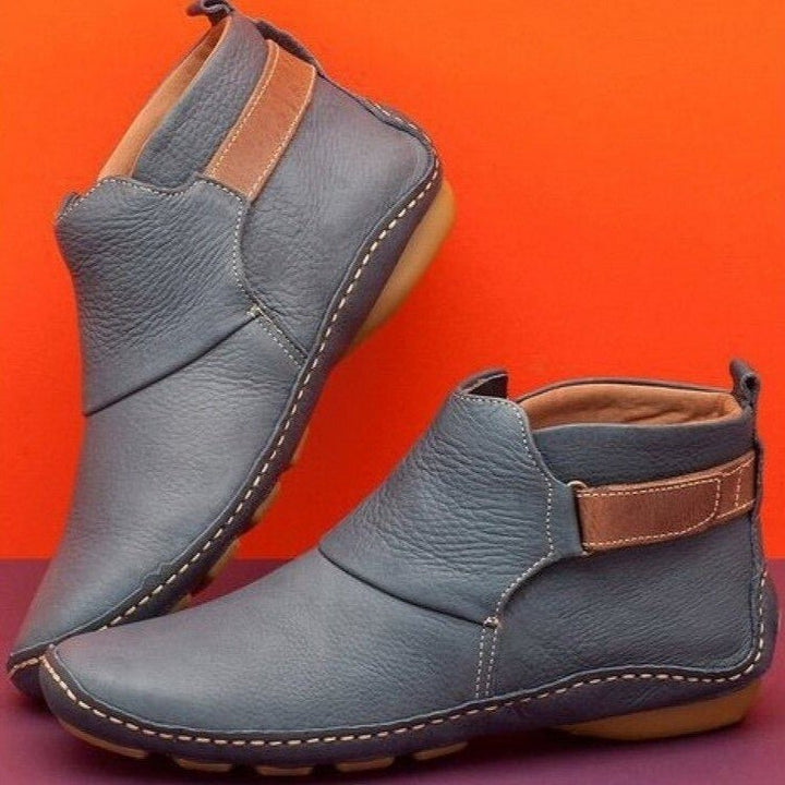 Bottines femme confortables à petit talon