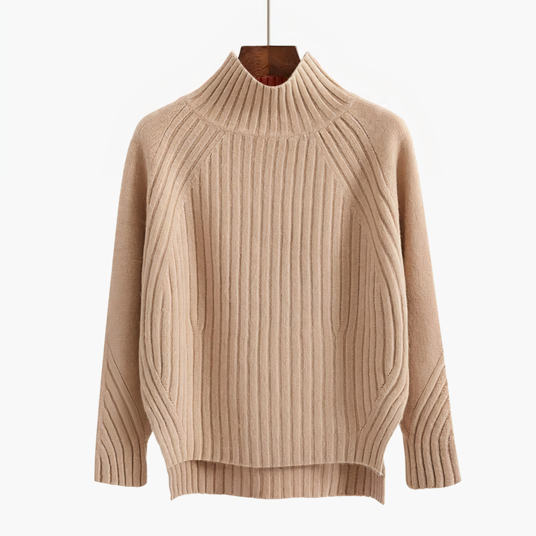 Alessia Pull Femme Tricot Élégant en Coton Mélangé Respirant et Confortable pour l’Hiver, vue 4