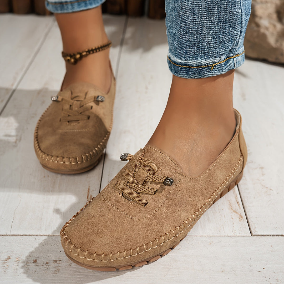 Flexible Women's Orthopedic Loafers – Comfortable Slip-On Shoes for All-Day Wear