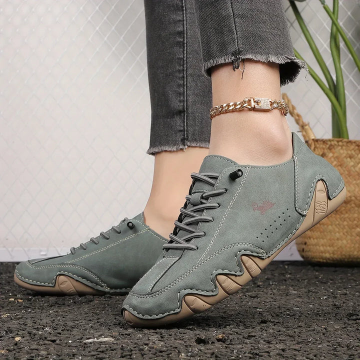 Rome Chaussures Décontractées à Lacets pour Homme Design bas avec semelle texturée et surpiqûres contrastées, vue 4