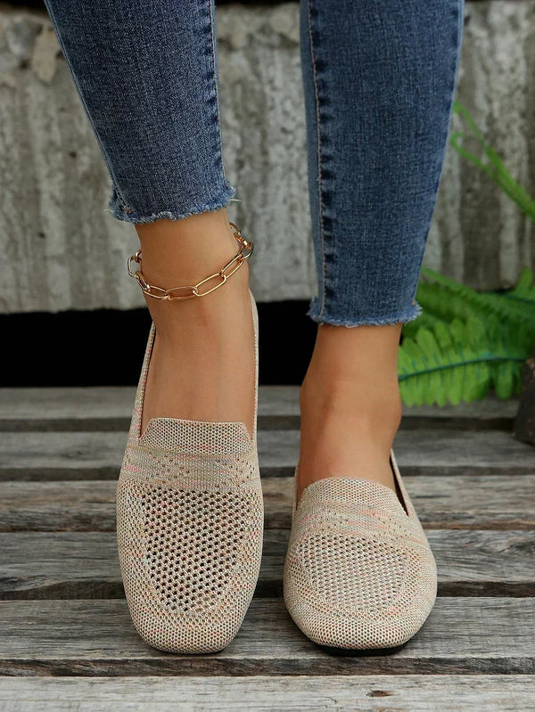 Muria | Chaussures plates basses d'été à bout rond pour femmes