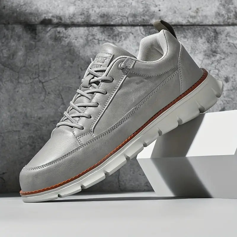 BASKETS EN CUIR AVEC SOUTIEN