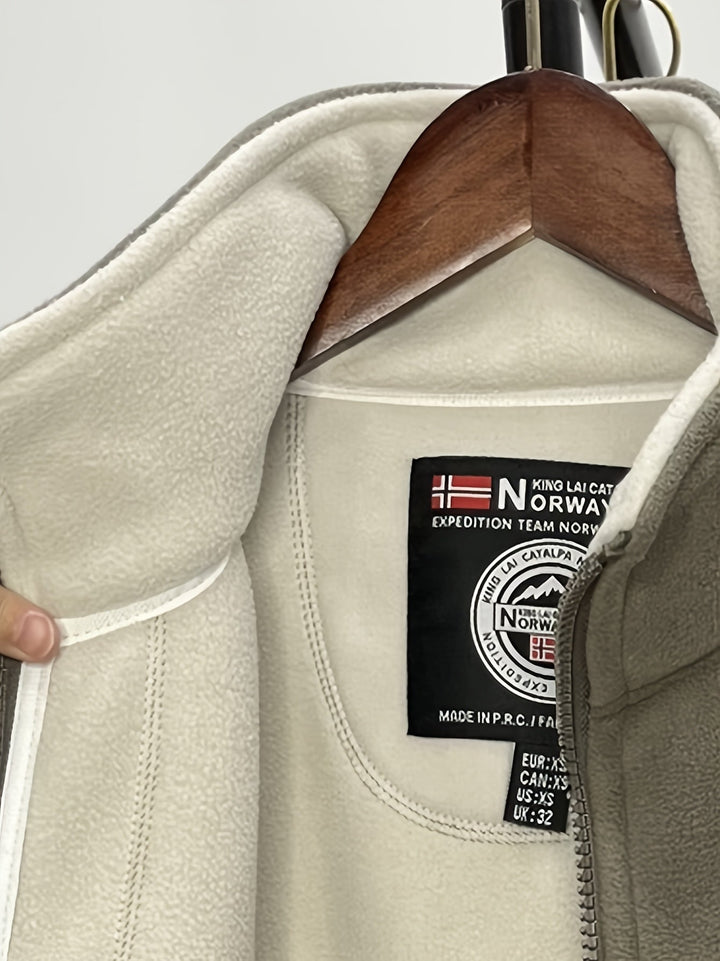 Julius Veste Polaire Outdoor Homme Douce, Chaude & Légère avec Col Protecteur, vue 18