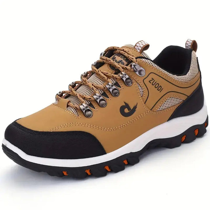 Chaussures de Randonnée Homme Imperméables – Baskets de Marche Basses Pied Large