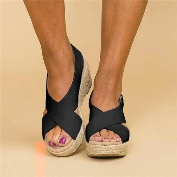 Espadrilles Compensées pour femme, vue 2