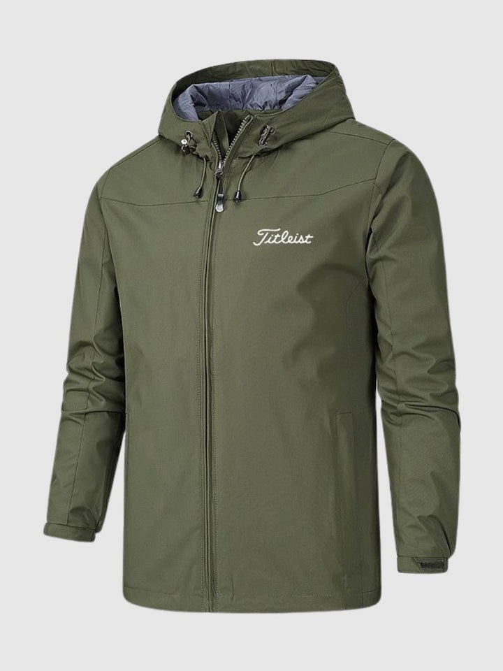 Pierre Homme Veste Sportive Veste Imperméable en Nylon Léger & Résistant au Quotidien, vue 3