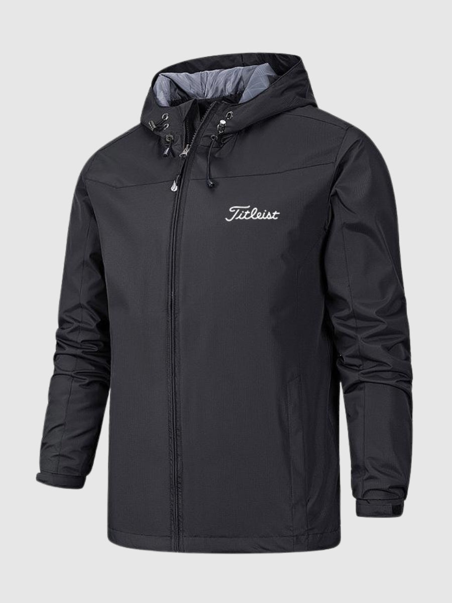 Pierre Homme Veste Sportive Veste Imperméable en Nylon Léger & Résistant au Quotidien