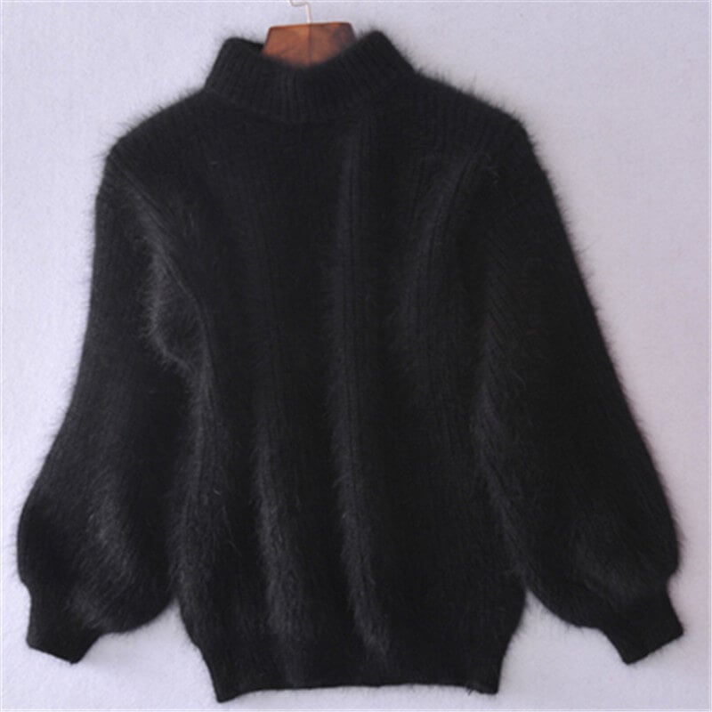 Emilie Pull Femme Pull en Laine Tricoté Lâche Confortable & Élégant au Style Moderne, vue 9