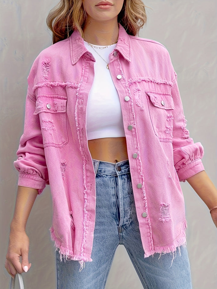 Gilet en Denim pour femme, vue 4