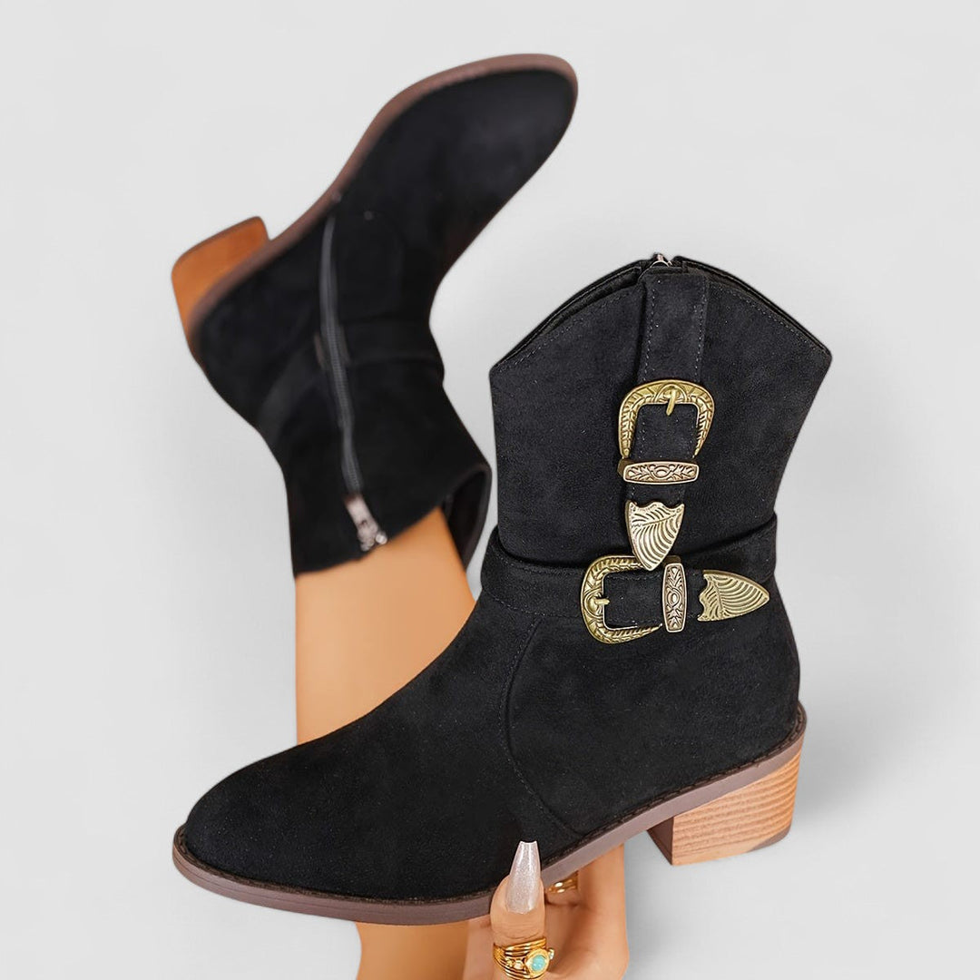 Bottes Western Orthopédiques Rosa