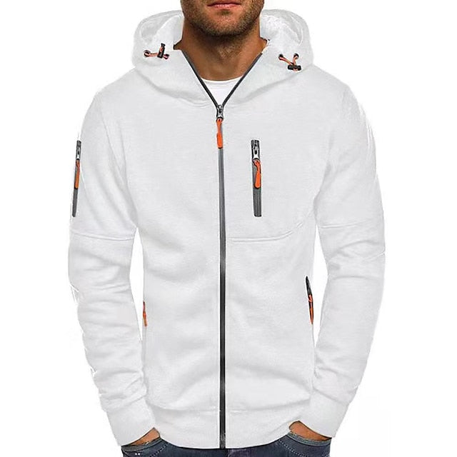 Jaron Hoodie Homme Sweat à Capuche en Coton Confortable & Polyvalent au Style Moderne, vue 2