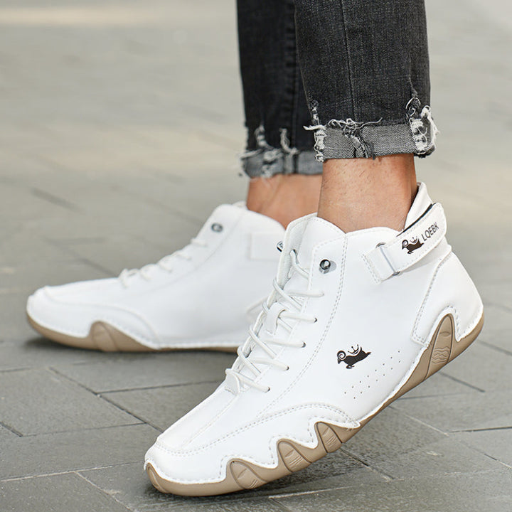 Émeline Chaussures en cuir antidérapantes ultra-confortables Femme