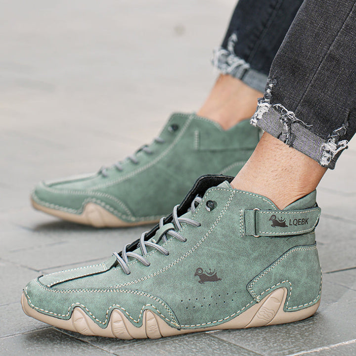 Émeline Chaussures en cuir antidérapantes ultra-confortables Femme