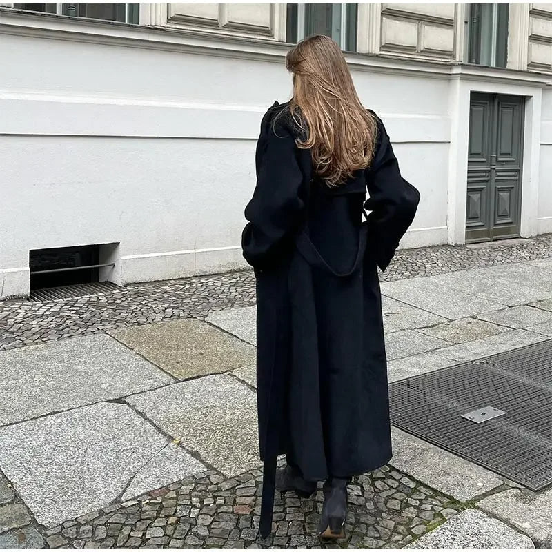 Ambre Manteau Oversize Long Femme – Chic & Confort