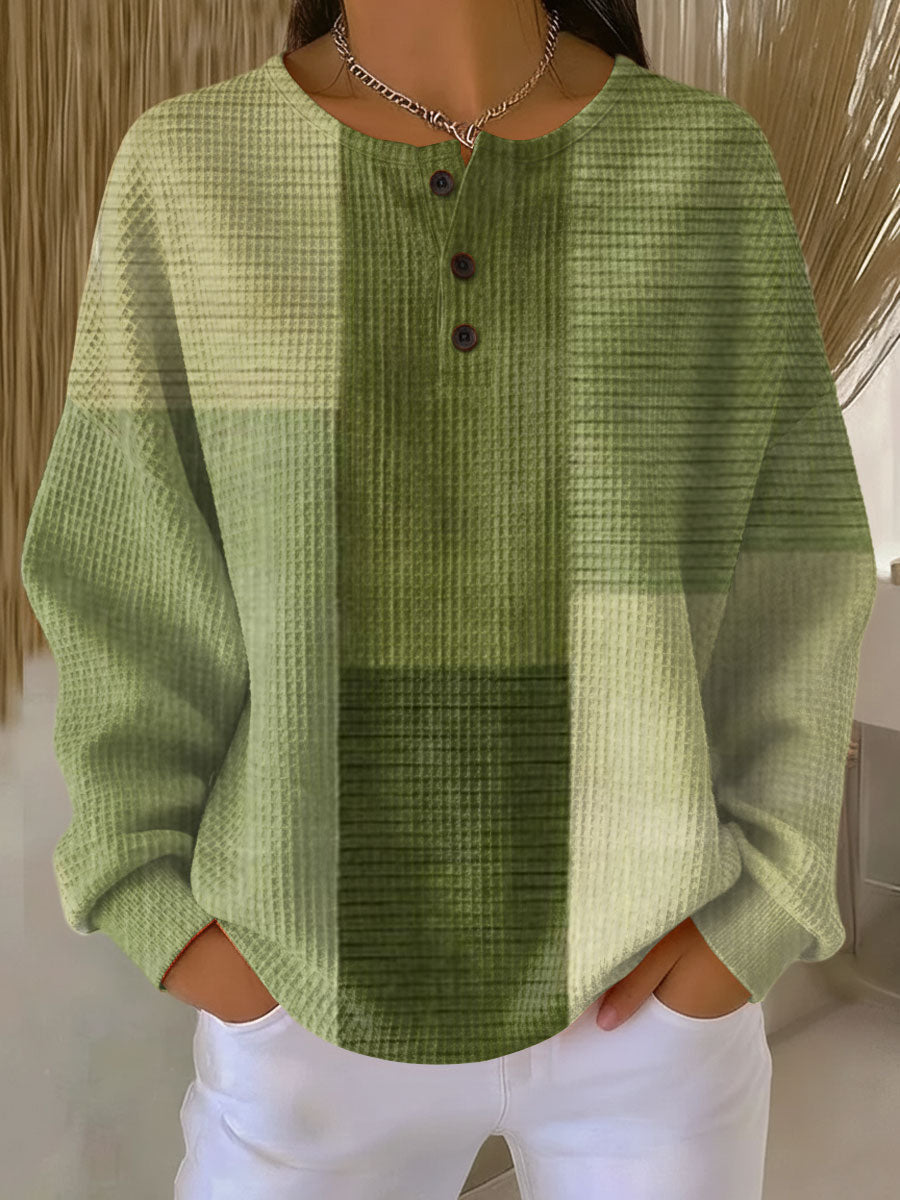 Pull en Tricot Gaufre pour femme, vue 6