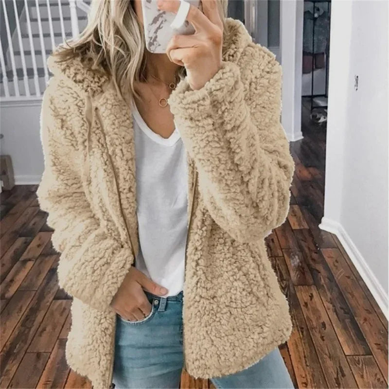 Olivia Cardigan Femme Gilet en Molleton Doux Confortable & Élégant au Quotidien, vue 5