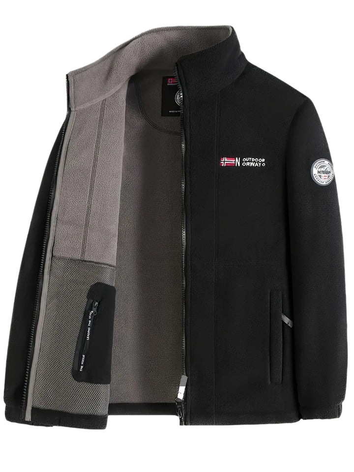 Julius Veste Polaire Outdoor Homme Douce, Chaude & Légère avec Col Protecteur, vue 24