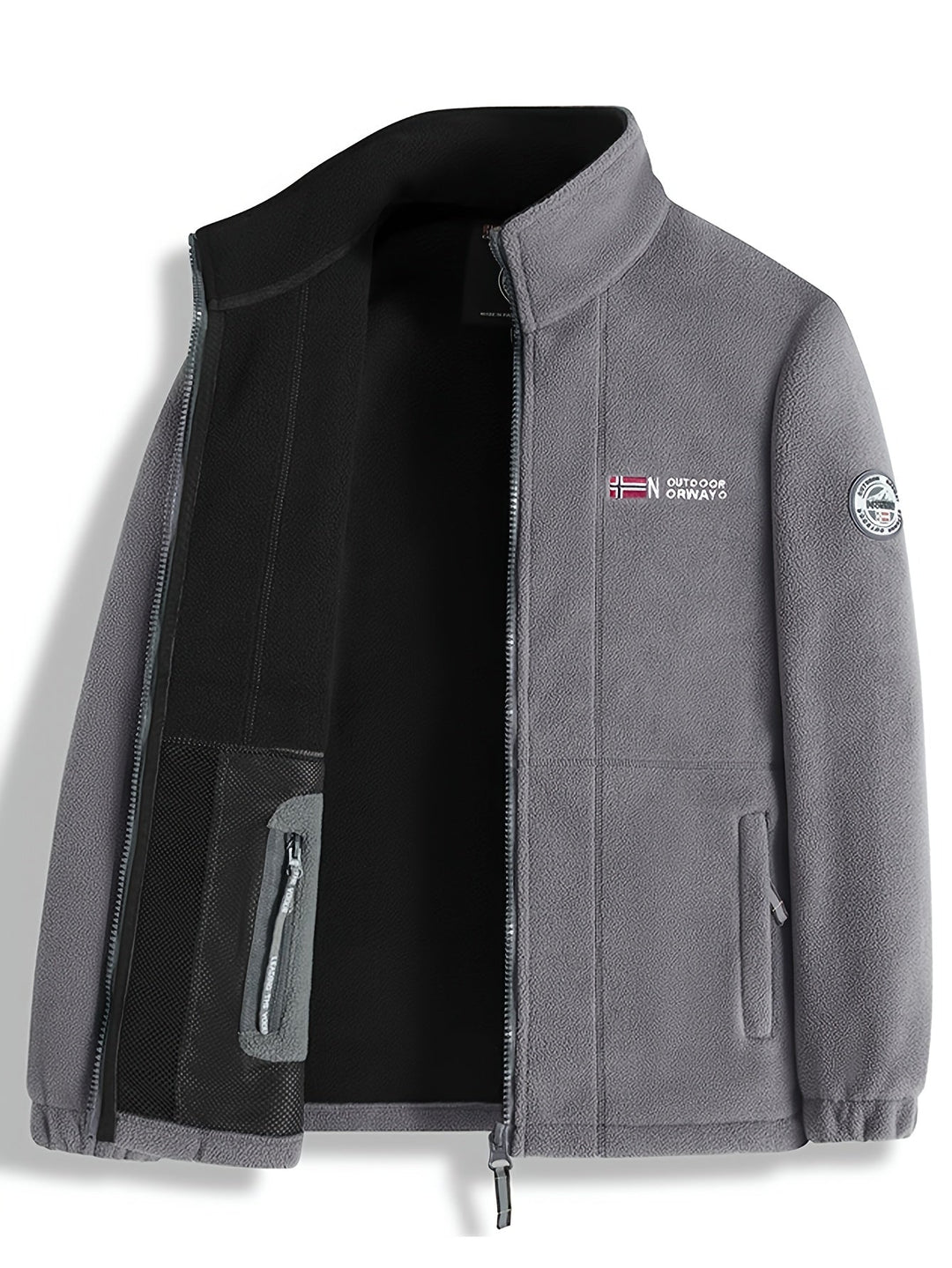 Julius Veste Polaire Outdoor Homme Douce, Chaude & Légère avec Col Protecteur, vue 20