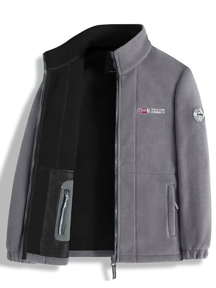 Julius Veste Polaire Outdoor Homme Douce, Chaude & Légère avec Col Protecteur, vue 20