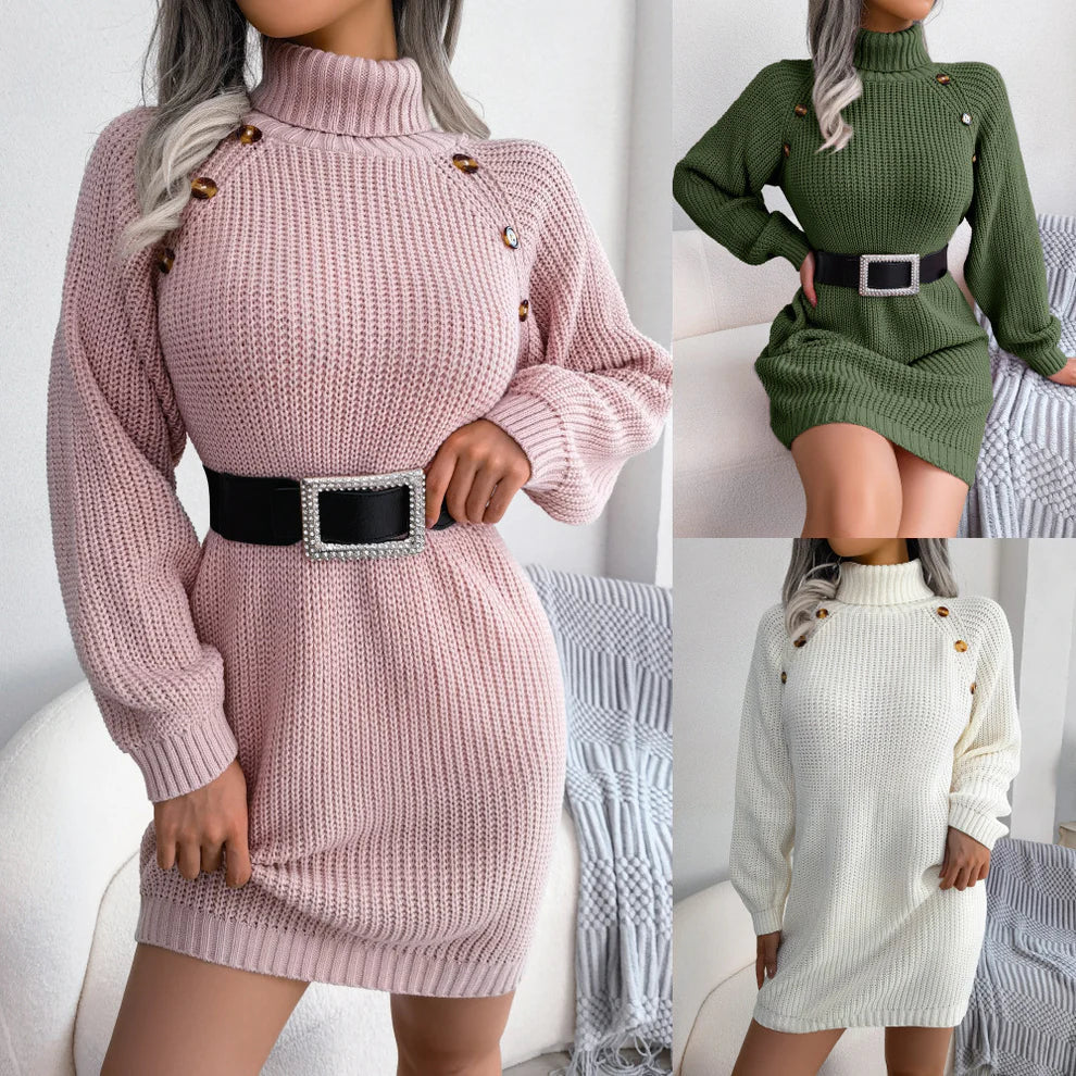 Erin Robe Pull Femme Tricot Doux & Élégant à Manches Longues pour Look Chic Décontracté