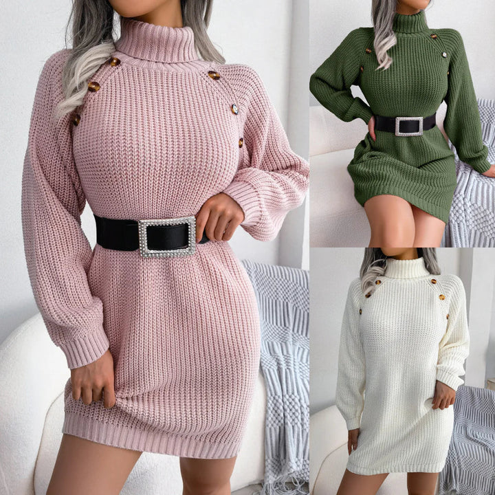 Erin Robe Pull Femme Tricot Doux & Élégant à Manches Longues pour Look Chic Décontracté