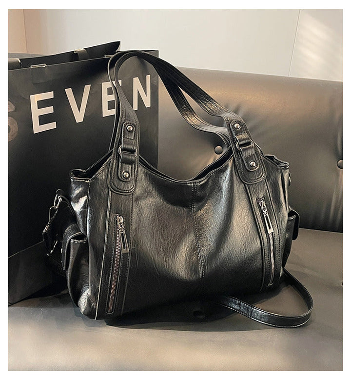Dakota Sac Bandoulière Femme Sac en Cuir Élégant avec Bandoulière Réglable & Design Spacieu, vue 7