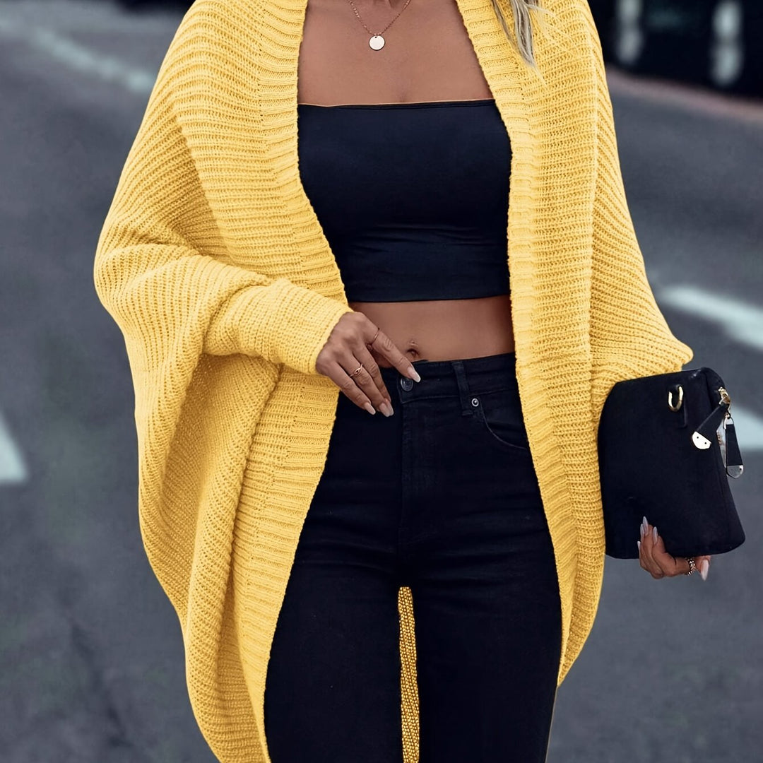 Gilet en Tricot Surdimensionnée pour femme, vue 2