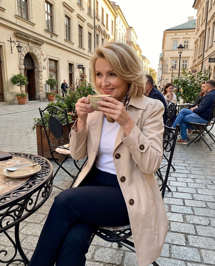 Manteau Long Élégant pour femme, vue 9