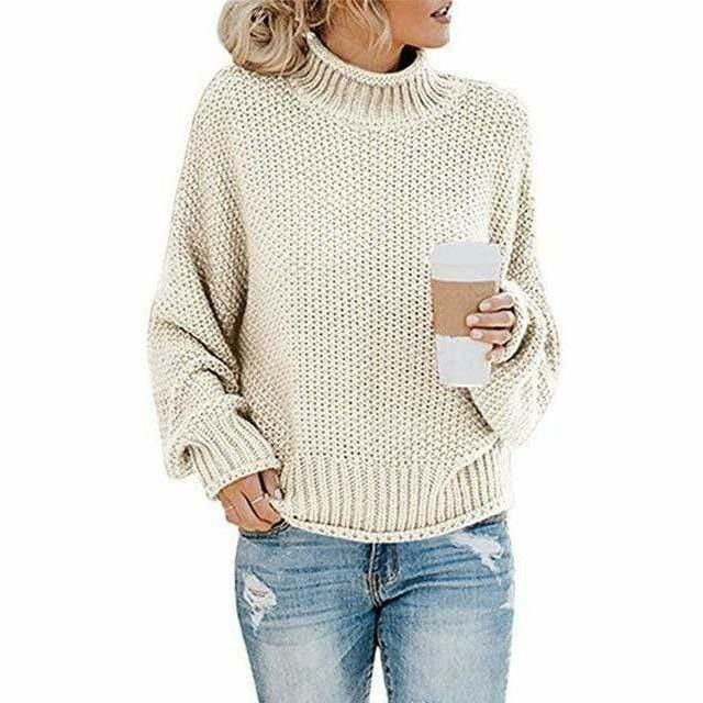 Pull à Col Roule pour femme, vue 2