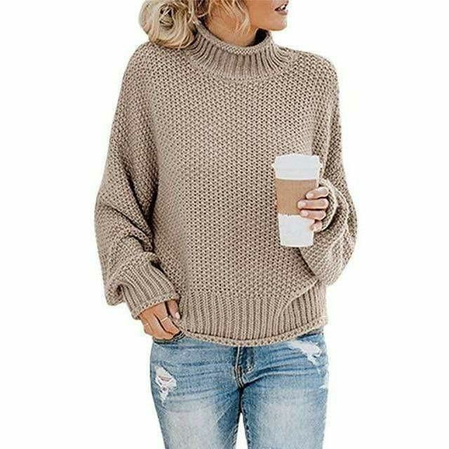 Pull à Col Roule pour femme, vue 3