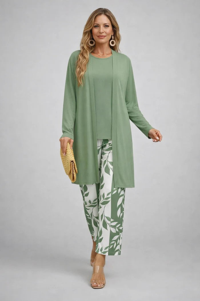 Elegant Women's 3-Piece Set – Chic and Comfortable Matching Outfit