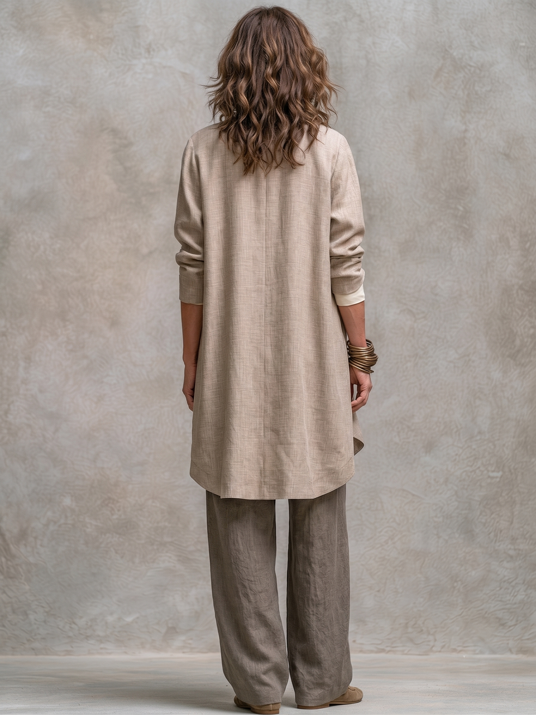 Ensemble Pantalon Trois Pièces Femme – Tenue Chic Coordonnée pour le Bureau et les Événements