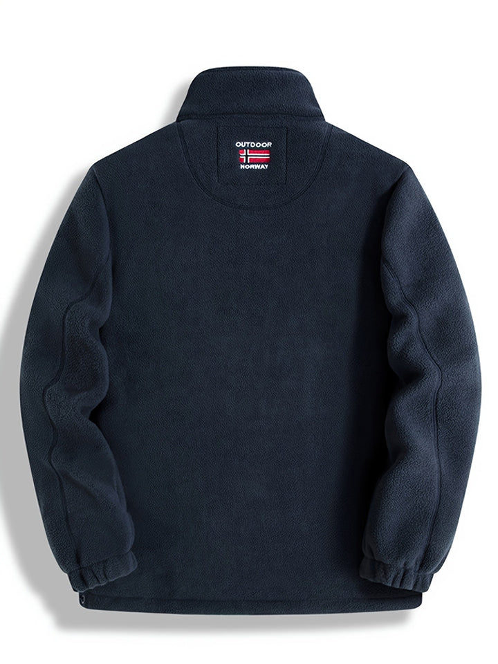 Julius Veste Polaire Outdoor Homme Douce, Chaude & Légère avec Col Protecteur, vue 4