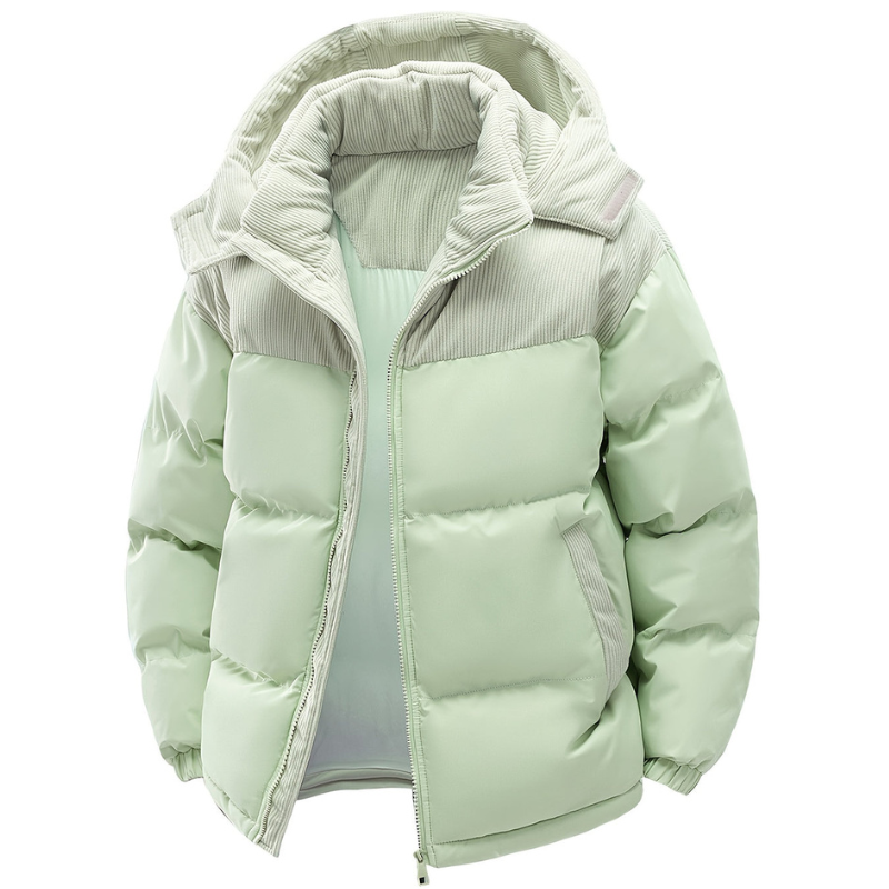 Erick Veste d’Hiver Homme à Capuche Doublure Matelassée, Coupe Regular & Coupe-Vent, vue 6