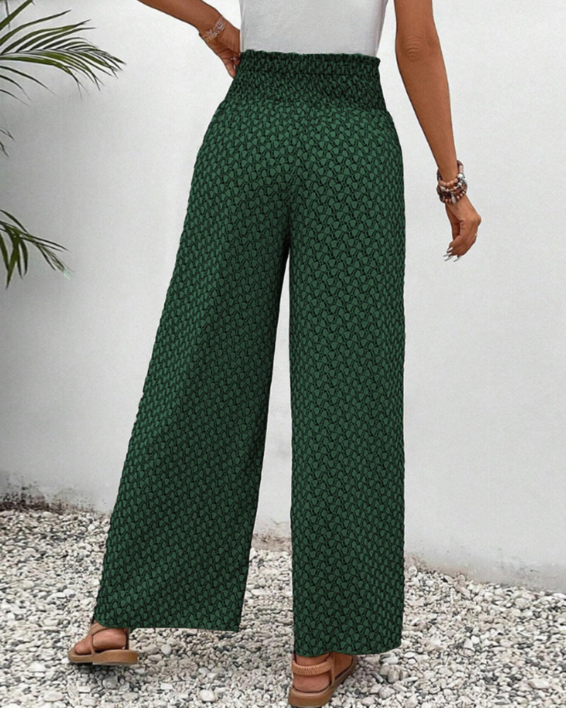 Henriette Pantalon Large Femme Taille Haute, Coupe Flatteuse & Tissu Confortable, vue 11
