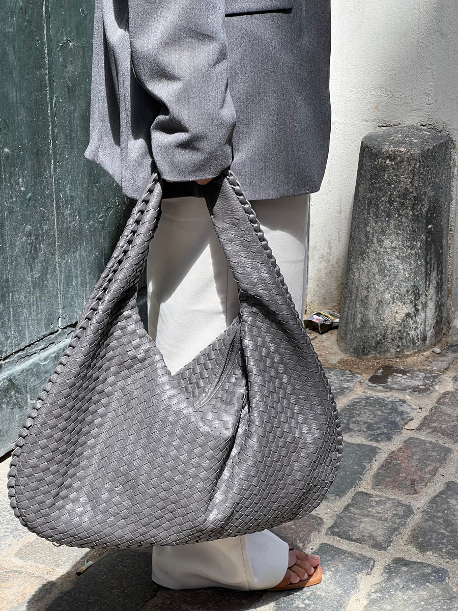 Louisa Sac Hobo Femme Tressé Élégant, Spacieux & Style Intemporel, vue 14