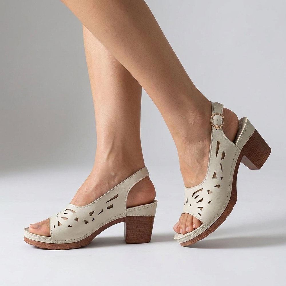 Sandales à Talon Wedge Chic pour femme, vue 2